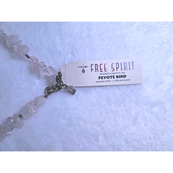 NWT Peyote Bird Free Spirit Gemstones Pearls Chips Bead Mix Long Necklace 34" - Picture 3 of 12